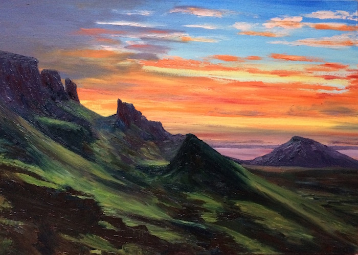 Sunrise over the Quiraing, Skye - prints only